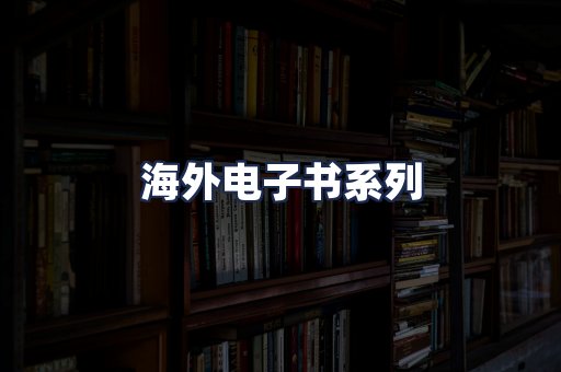 海外电子书系列